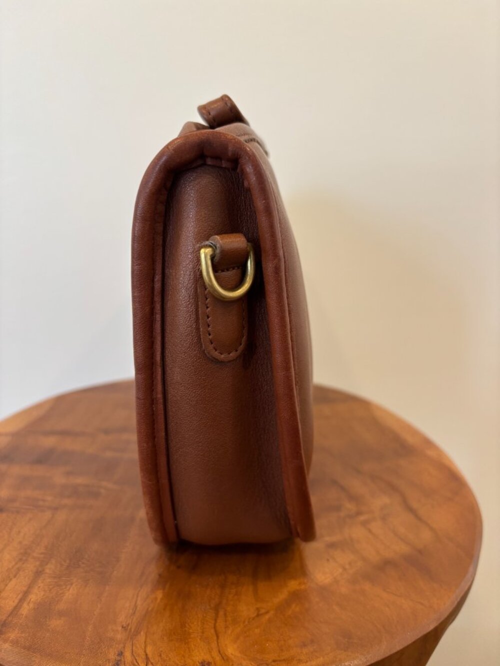 Vintage Coach Bag Purse #9968 Mitchell Leather Zip Top - British Tan - Picture 12 of 15